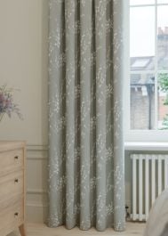 Laura Ashley Pussy Willow Steel Curtain