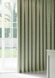 Olive Fern Leaf Curtain