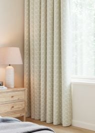 Orla Kiely Linear Stem Pebble Curtain