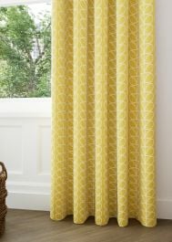 Orla Kiely Linear Stem Sunflower Curtain