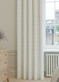 Sophie Allport Gold Bees Cream Curtain