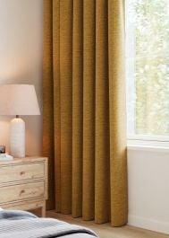 Tumeric Bouclé Curtain