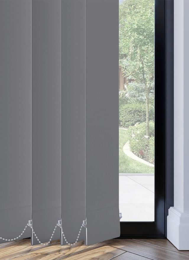 Ava Blackout Dark Grey Replacement Vertical Slats