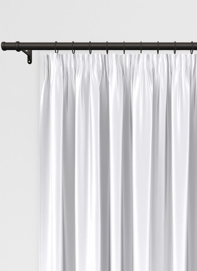 Koi Faux Silk White