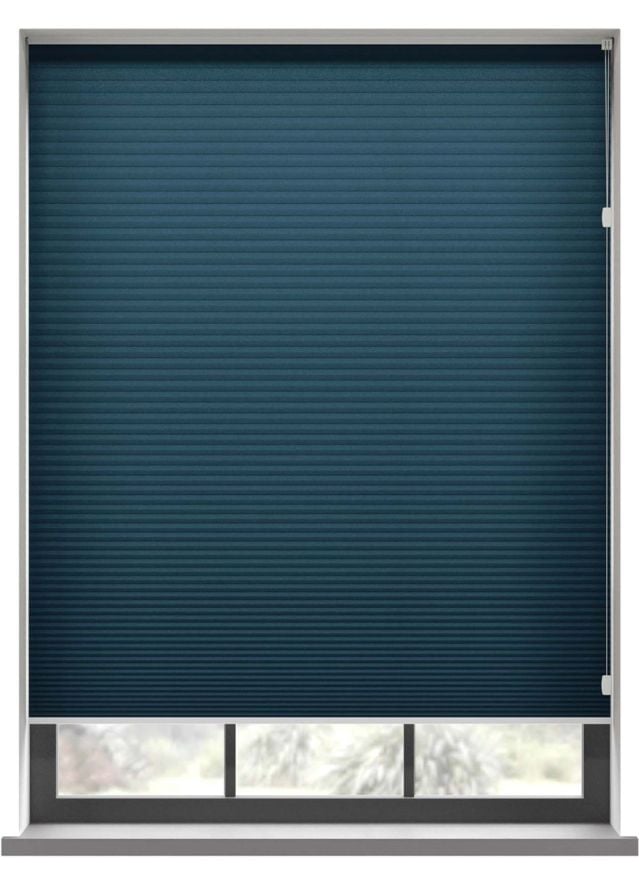 Hudson Royal Blue Honeycomb Blind