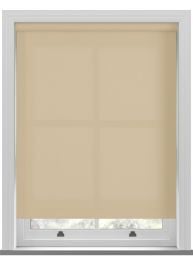 Unicolour Cream Twist Roller Blind