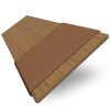 Deco Taped Grained Amber