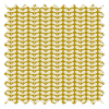 Orla Kiely Tiny Stem Seagrass Pencil Pleat Curtain