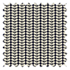 Orla Kiely Tiny Stem Whale Pencil Pleat Curtain