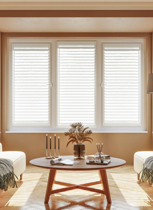 Cotton White Perfect Fit Shutter