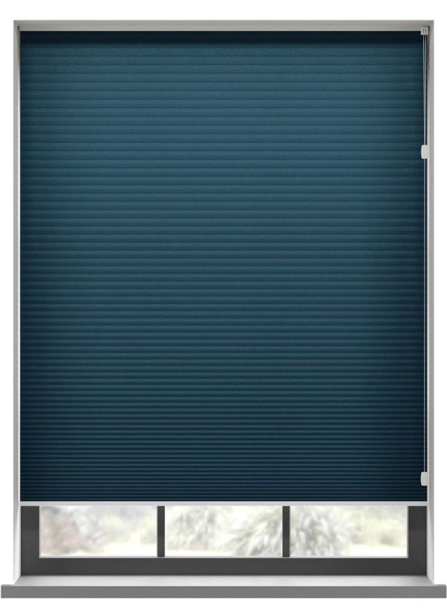 Hudson Royal Blue Honeycomb Blind