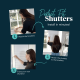 Cotton White Perfect Fit Shutter