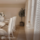Cotton White Perfect Fit Shutter