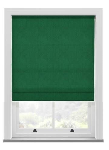 Glamour Faux Velvet Emerald