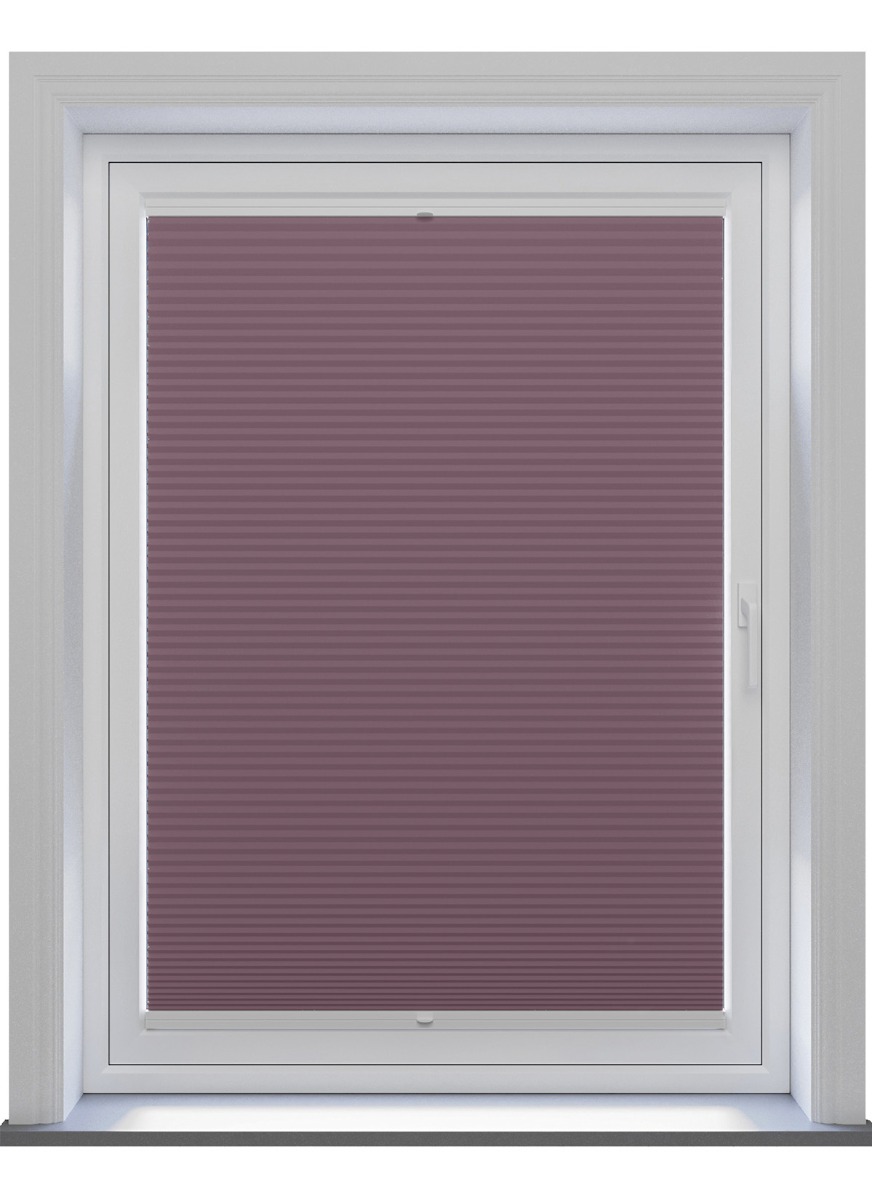 Honeycomb Blackout Aubergine Stick Fit Honeycomb Blind