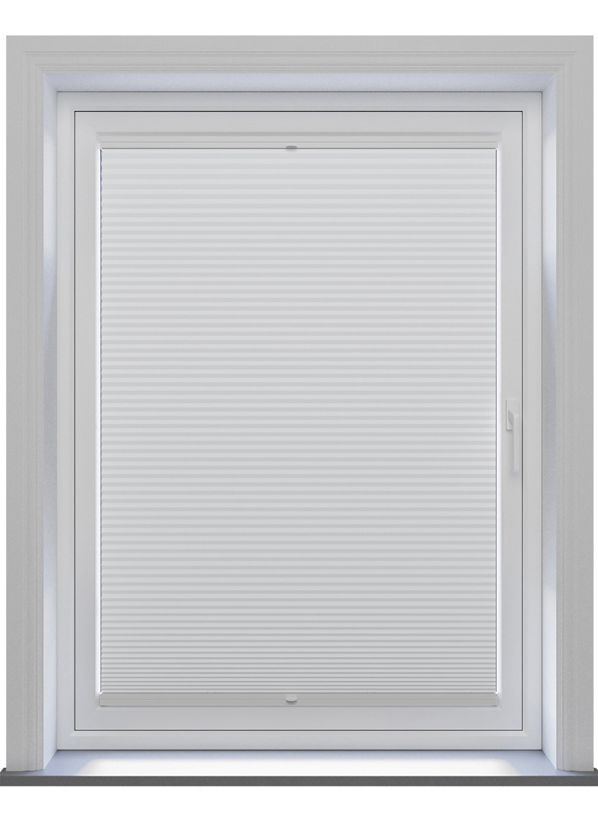 Honeycomb Blackout Snow White Stick Fit Honeycomb Blind