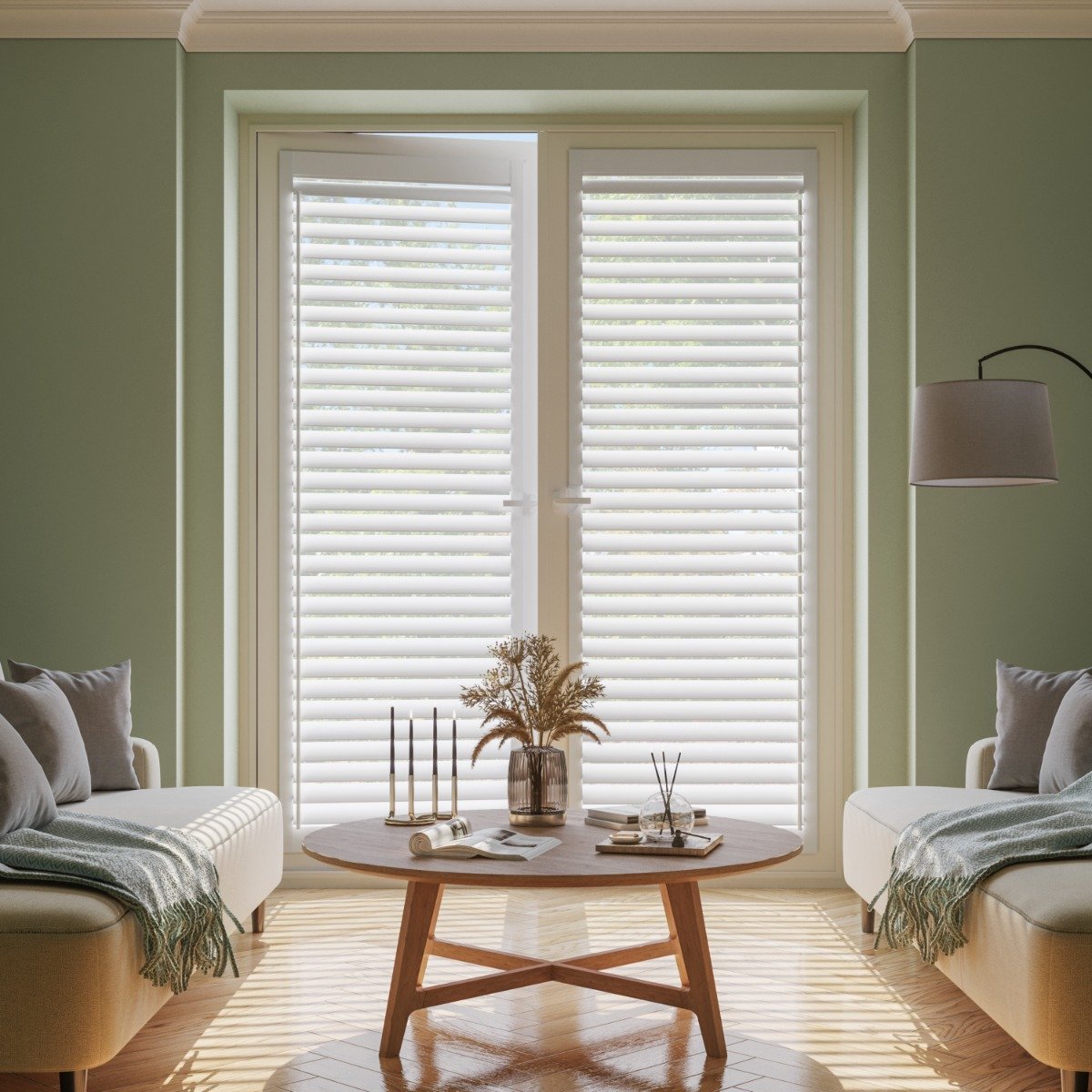 Image of Arctic White Perfect Fit Shutter