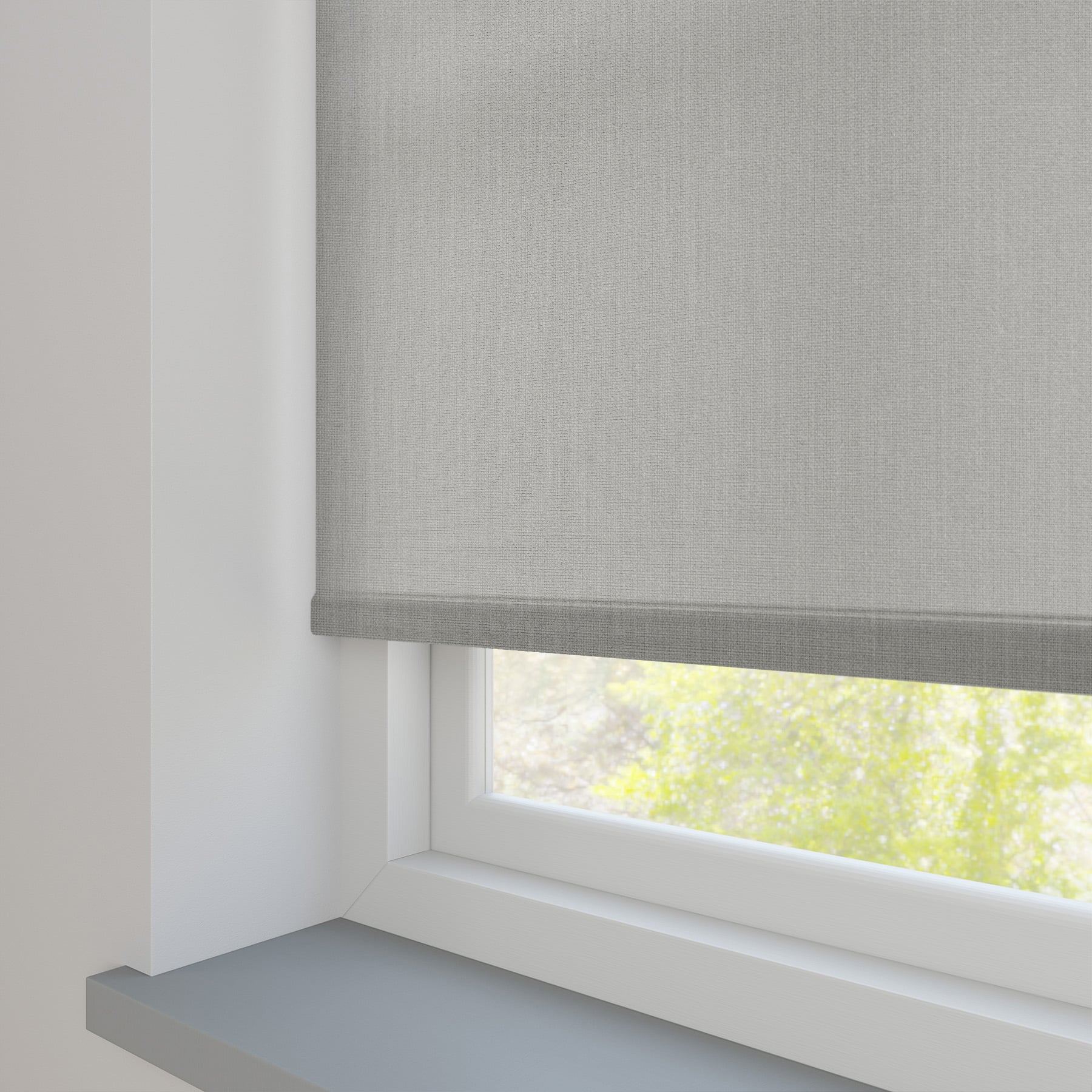 Image of Bexley Shadow Grey Twist Roller Blind