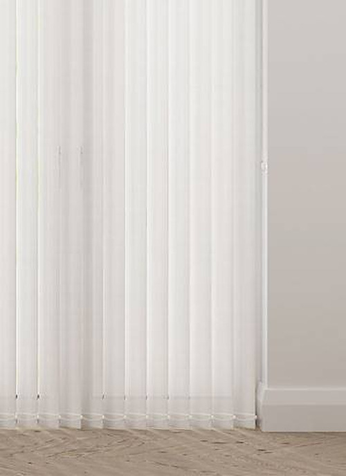 Uniview Prima White Vertical Slats