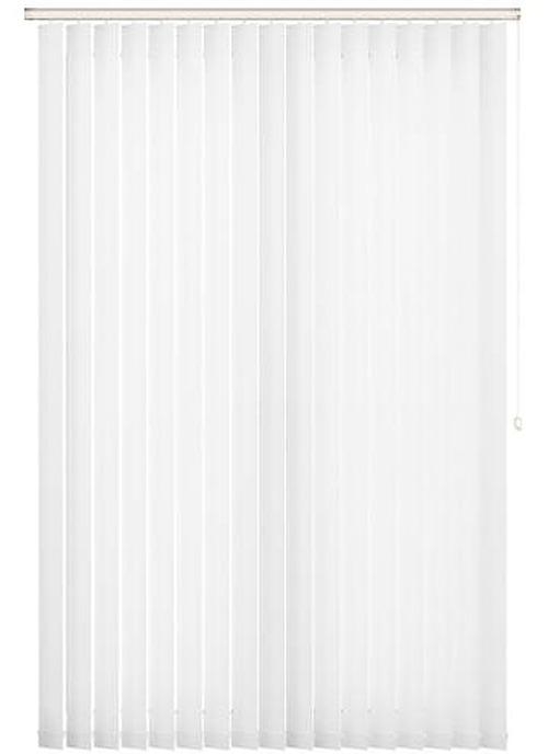 Vista White Vertical Slats