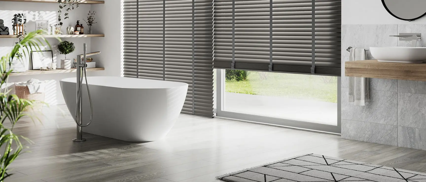 Which blinds are best for bathrooms?