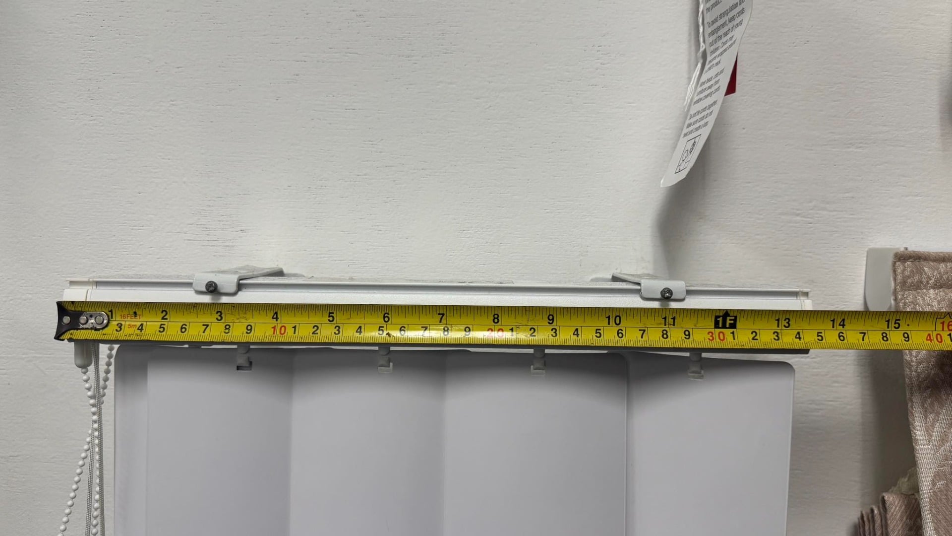Vertical Blinds width issue